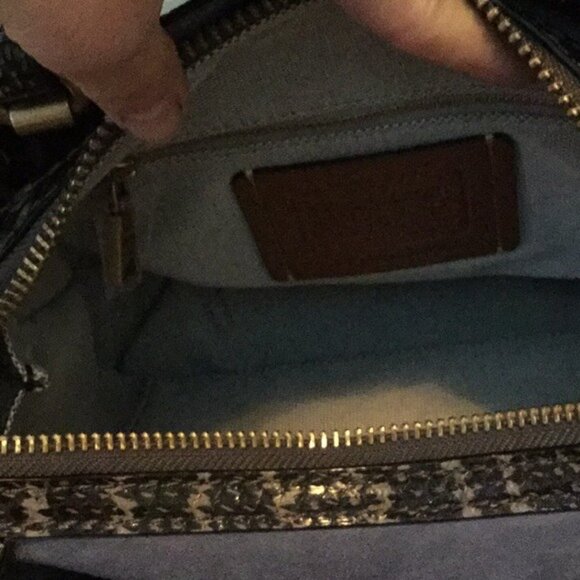 Coach Exotic Python Rogue 25 Whipstitch - Picture 10 of 13